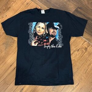 Black Sugarland T-Shirt. Enjoy the Ride tour